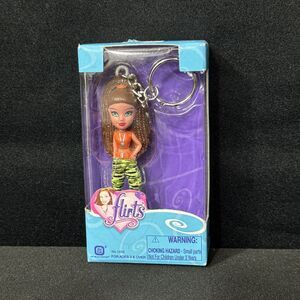 Flirts Kid Kore Keychain 2004 New Sealed VTG 2000s Trinket Girly Lisa Frank Insp